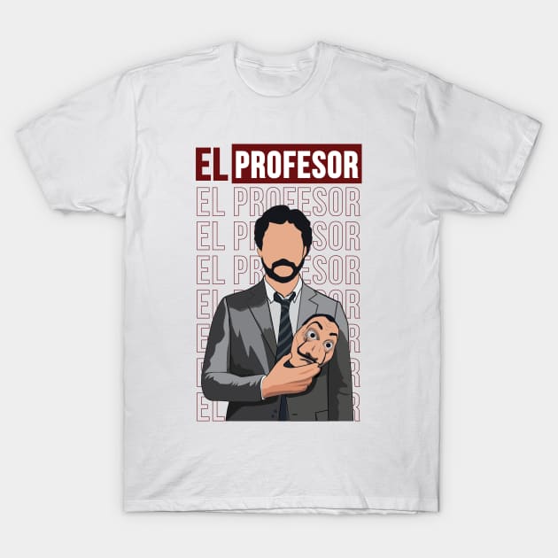 El Profesor Inspired Minimalist T-Shirt by Dorothy Designs